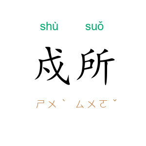戍所