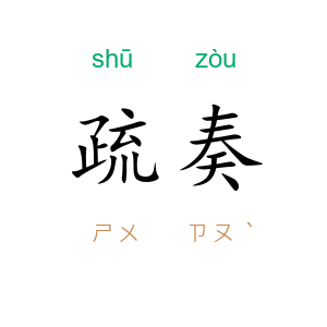 疏奏