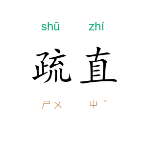 疏直