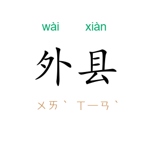 外县