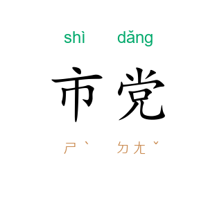 市党