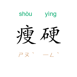 瘦硬