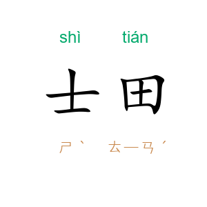 士田