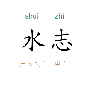 水志