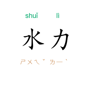 水力