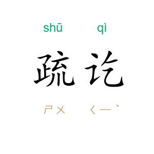 疏讫