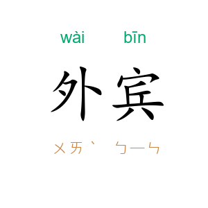 外宾