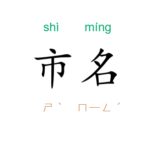 市名