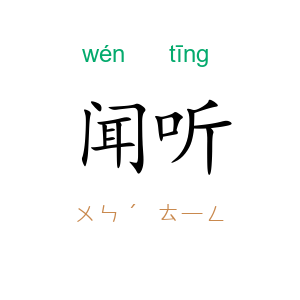 闻听