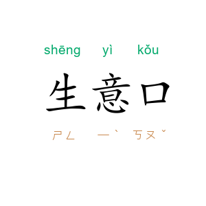 生意口