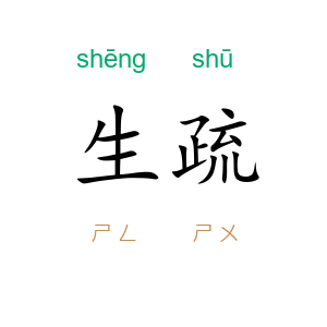 生疏