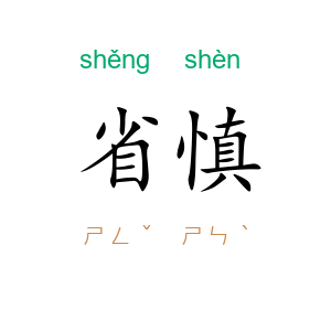省慎