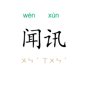 闻讯