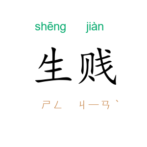 生贱