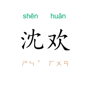 沈欢