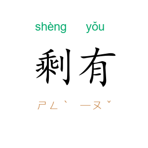 剩有