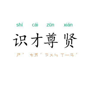 识才尊贤
