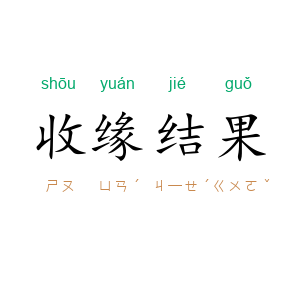 收缘结果