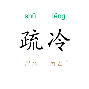疏冷