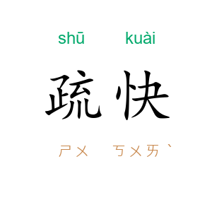 疏快