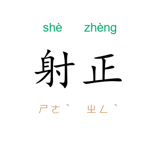 射正