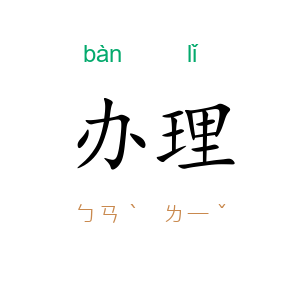 办理