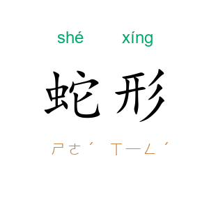 蛇形