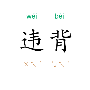 违背
