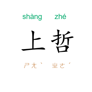 上哲
