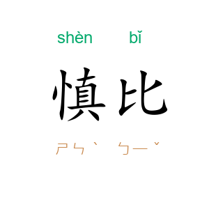 慎比