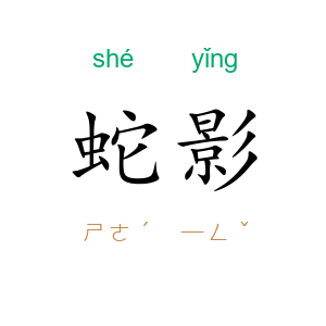 蛇影