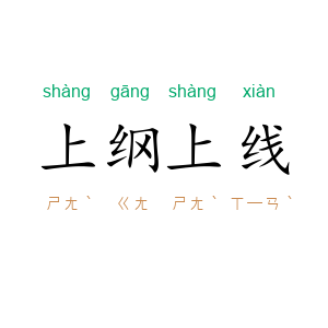 上纲上线