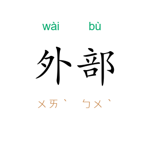 外部