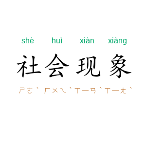 社会现象