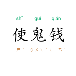 使鬼钱