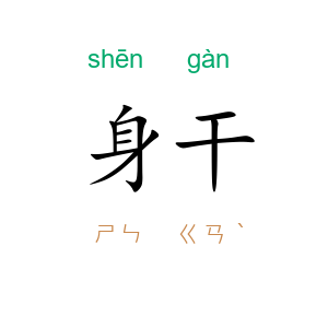 身干