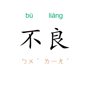 不良