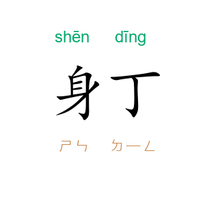 身丁