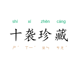 十袭珍藏