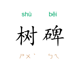 树碑