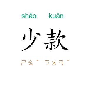 少款