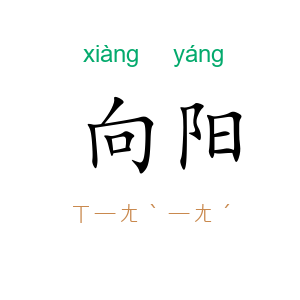 向阳