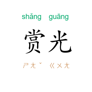 赏光