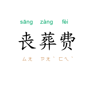丧葬费