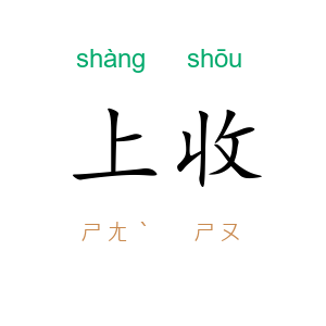 上收