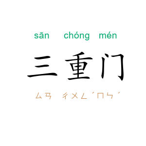 三重门