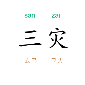 三灾