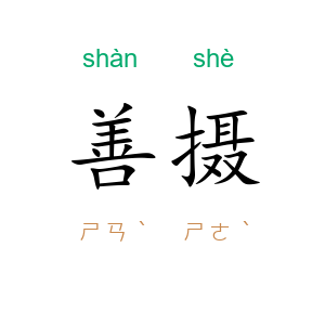 善摄
