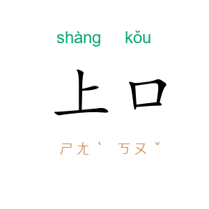 上口
