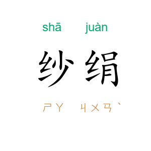 纱绢